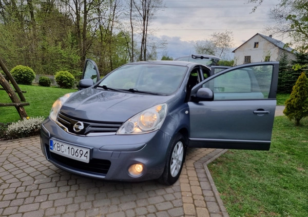 Nissan Note cena 16500 przebieg: 120000, rok produkcji 2009 z Szepietowo małe 301